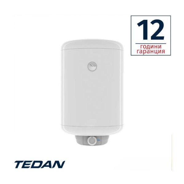 Електрически бойлер Tedan Ceramic inox MB 100л, 2kW, керамичен нагревател