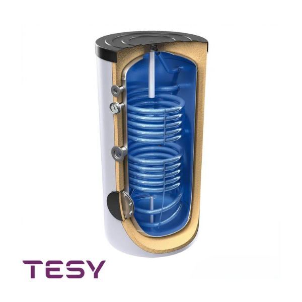 Стоящ бойлер TESY с две серпентини