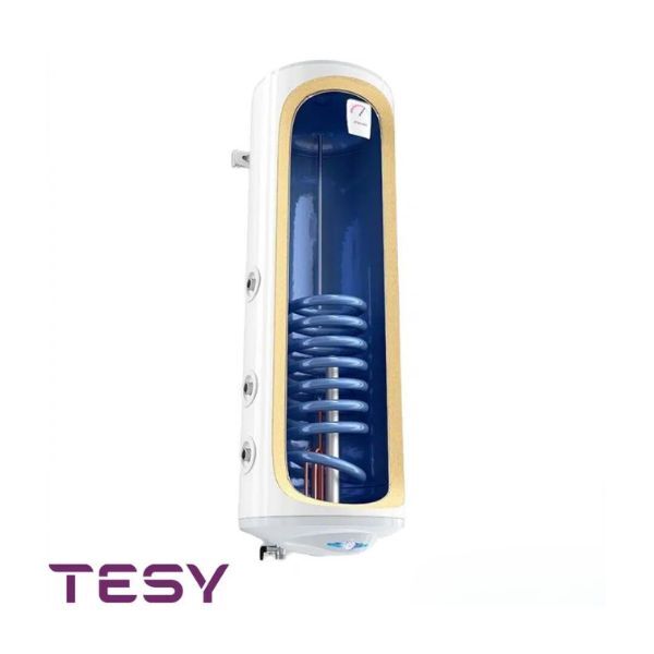Вертикален бойлер TESY Bilight Slim с лява серпентина