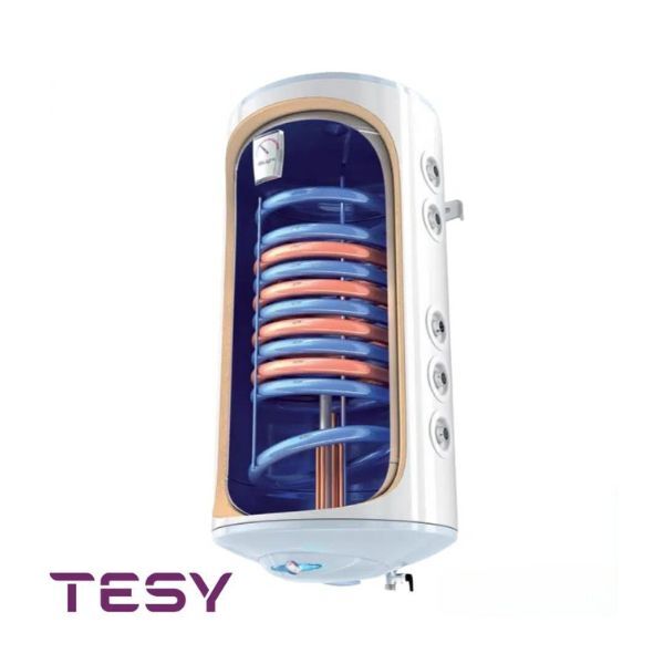 Вертикален бойлер TESY с две десни серпентини