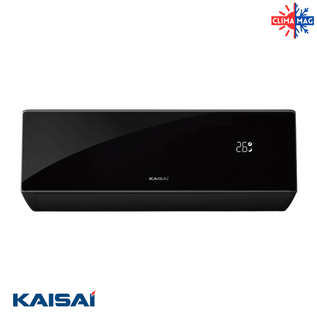 Инверторен стенен климатик KAISAI BLACK PRO HEAT + KRB-12TLHI / KRWB-12TLHO, 12 000 BTU, A+++/А++